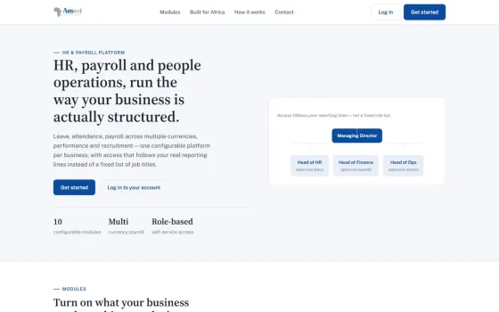 HR & Payroll platform